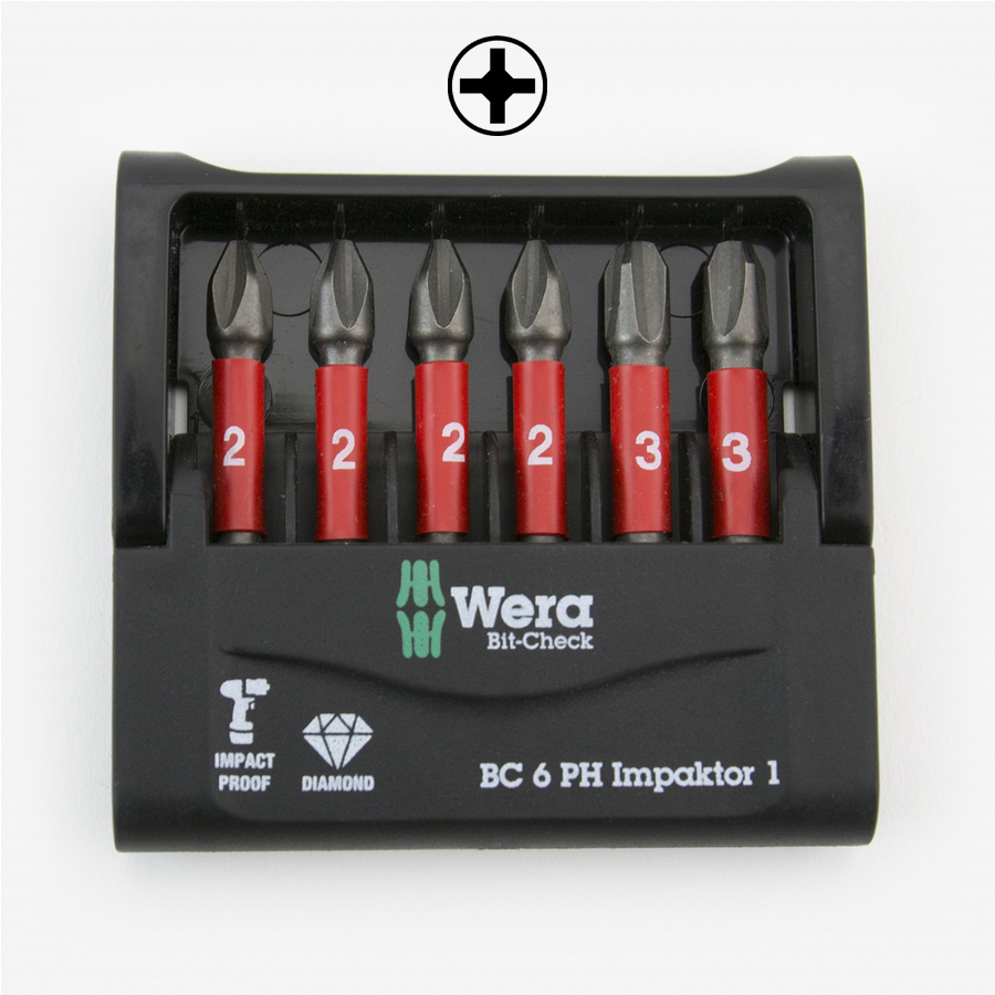 DR91-0576916 pc. Impaktor Philips Power Bit Set